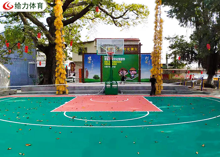 彩色籃球場(chǎng)造價(jià)