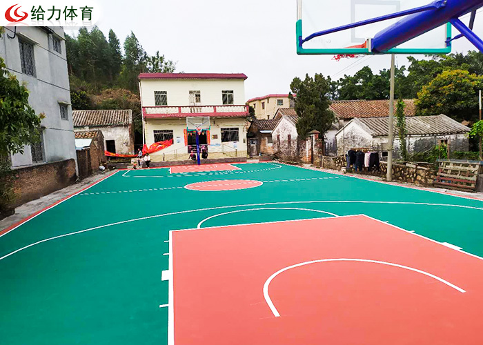 彩色籃球場造價